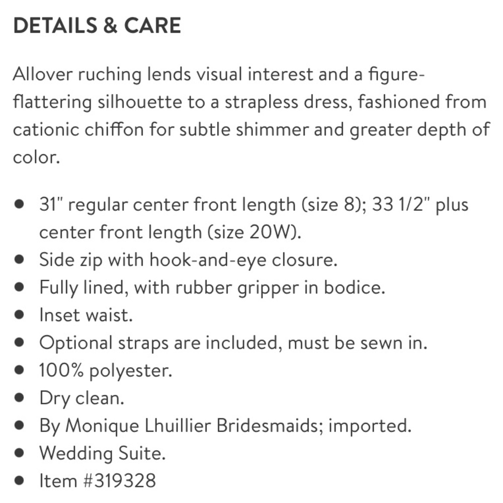 NWT Monique Lhuillier ‘Cationic’ Ruched Dress - Picture 10 of 11